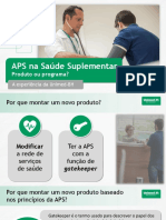 A APS como produto na Saúde Suplementar