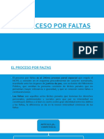 Semana 10 - El Proceso Por Faltas