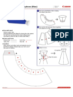 Megaphone White Blue