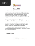 History of BSE