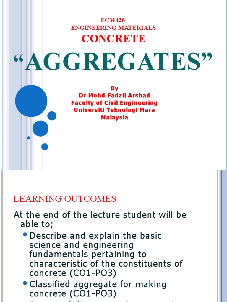 Aggregates Pdf Construction Aggregate Rock Geology