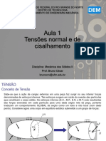 Mecnica Dos Slidos II - Tenses PDF