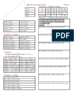 Addition de Nombres Relatifs Exercices