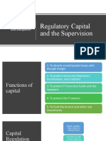 Regulatory Capital and The Supervision: Bank Management