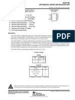 D D D D D D D D D D: SN75179B Differential Driver and Receiver Pair