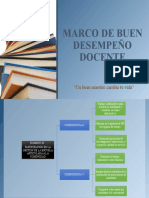 Marco de Buen Desempeño Docente