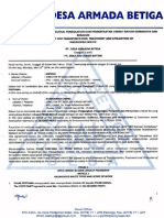 Kontrak Kerjasama With PT. DACB PDF