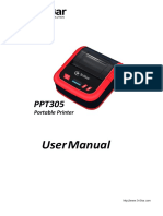 User Manual: Portable Printer