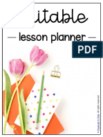 Lesson Planner 20 21
