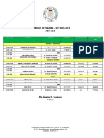 SCHEDULE OF CLASSES - S.Y. 2020-2021 Abm 12 B: Day & Time Subjects Teacher Zoom Id Zoom Password Google Classroom Code