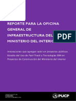 Reporte BIM Ministerio Del Interior