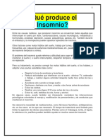 Qué Produce El Insomnio