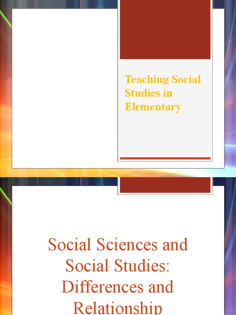 Effective Strategies for Teaching Social Studies | PDF | Social Science ...
