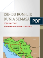 ISU-ISU KONFLIK DUNIA SEMASA Bosnia