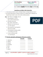 English Worksheet One For Grade 11.dox