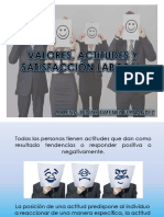 Actitudes y satisfaccion Laboral