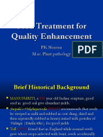 Seed Treatment For Quality Enhancement
