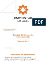 Semana 03 - 2 Teorías del Comercio Internacional Rev 26.04.2020