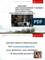 Physical Education 1 Virtual Physical Fitness Sy-2020-2021