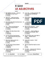 Participal Adjective PDF