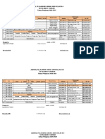 Jadwal Pelajaran Kelas 2