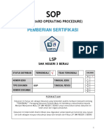 Sop (Standard Operating Procedure) - SMKN