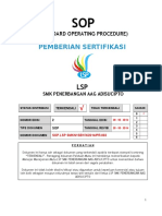 SOP (STANDARD OPERATING PROCEDURE) - PDF