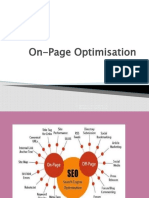 Lesson 4 (On-Page Optimisation 1)