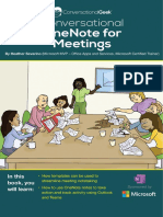 OneNote For Meetings