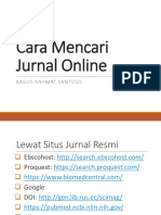 Cara Mencari Jurnal Online