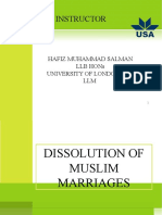 Dissolution of Muslim Marriages Guide