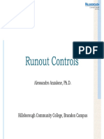 Runout Controls