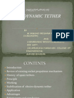 Electro Dynamic Tether