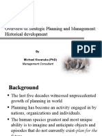 Overview of Strategic Planning