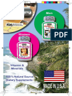 Made in U.S.A.: 100 % Natural Source Dietary Supplements