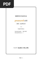 Service Manual: SSD - Alpha10