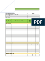 COST SHEET.