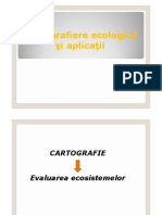 CARTOGRAFIERE ECOLOGICA - Evaluarea Ecosistemelor