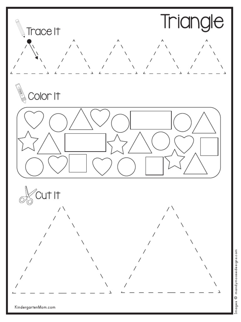 A StepbyStep Guide to Creating Paper Triangles Through Tracing