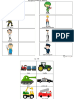 Free - Occupation Vehicle Matching PDF