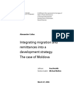 Integrating Migration and Remittances Into A Development Strategy. The Case of Moldova