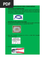 Making Ethernet Cables - Simple and Easy: How To Make An Ethernet Cable