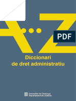 Diccionari de Dret Administratiu PDF