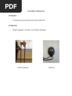 To Determine The Mass Moment of The Inertia of Flywheel