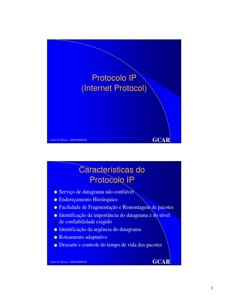 Ipy PDF | PDF | Endereço de IP | Protocolos de rede