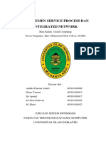 Manajemen Service Process & Integrated Network