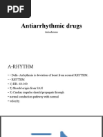 Antiarrhythmic Drugs: Amiodarone