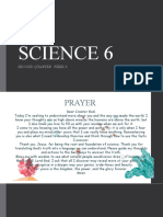 Science 6: Second Quarter: Week 6