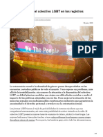 La Invisibilidad Del Colectivo LGBT en Los Registros Oficiales
