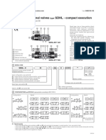 Solenoid Directional Valves SDHL - Compact Execution: Direct Operated, ISO 4401 Size 06